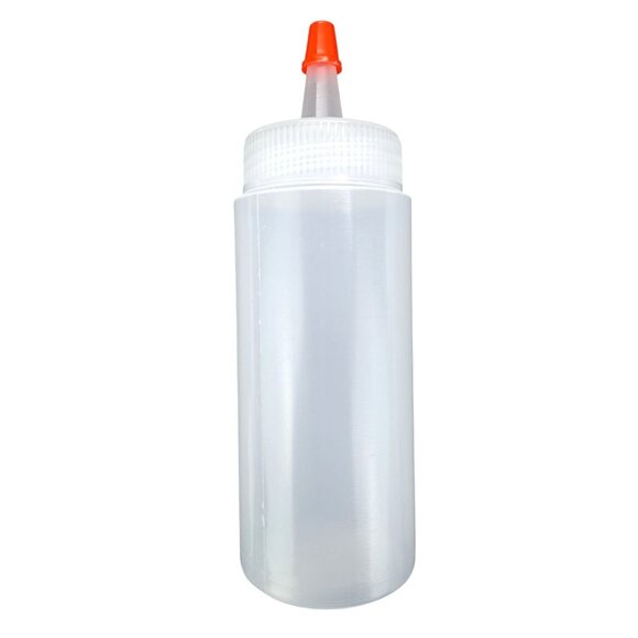 Plastic Squeeze Bottles With Caps New 4 Ounce Food Grade Lot 18 Paint Icing Soap - Picture 1 of 4